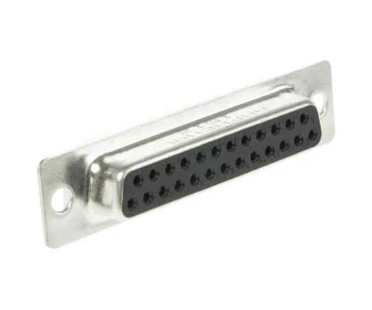 63-4969-61 Amphenol SD Series Panel Mount, 25 Pin D-sub Connector Socket, Shell Size B L77SDB25S