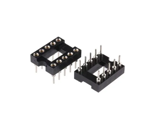 63-4940-43 ASSMANN WSW 2.54mm Pitch Vertical 10 Way, Through Hole Turned Pin Open Frame IC Dip Socket, 3A AR 10 HZL-TT
