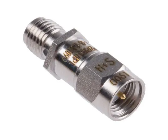 63-5011-01 50Ω RF Attenuator SMA Connector SMA Plug to Socket 1dB, Operating Frequency DC to 18GHz 6601_SMA-50-1/199_NE