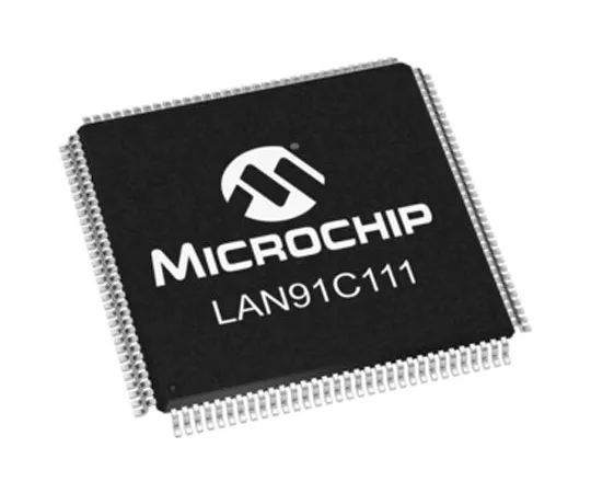 63-4938-12 Microchip, Ethernet Controller, 10 Mbps, 100 Mbps MII, EISA, ISA, 3.3 V, 128-Pin TQFP LAN91C111-NU