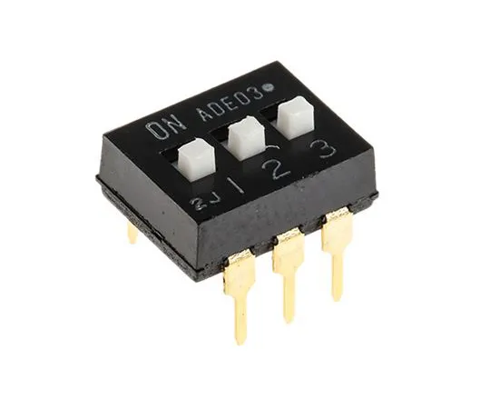 63-5049-68 3 Way Through Hole DIP Switch SPST 1825360-2