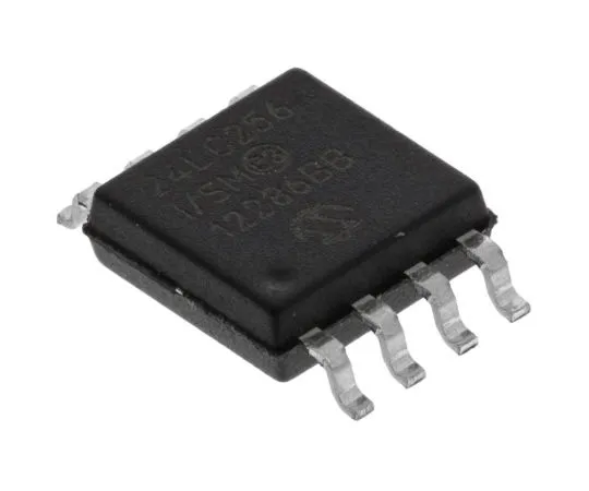 63-4963-85 Microchip 24LC256-I/SM, 256kbit Serial EEPROM Memory, 900ns 8-Pin SOIJ I2C 24LC256-I/SM