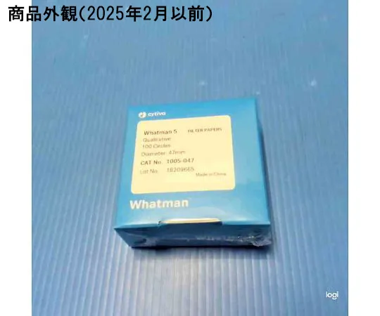 62-6175-03 Qualitative Filter Paper (Grade 5 47 mm) 1 Pack (100 Sheets) 1005-047
