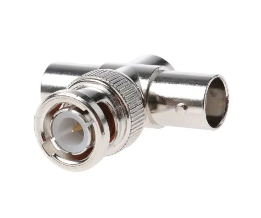 63-6550-88 Tee 50Ω RF Adapter BNC Plug to BNC Socket 4GHz 121-450