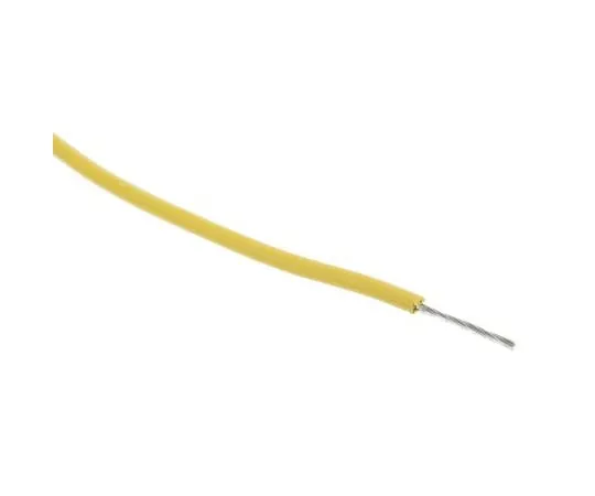 63-5156-30 RS PRO Yellow Hook Up Wire UL3266, 0.2 mm², 300 V 24 AWG, 100m 872-5243