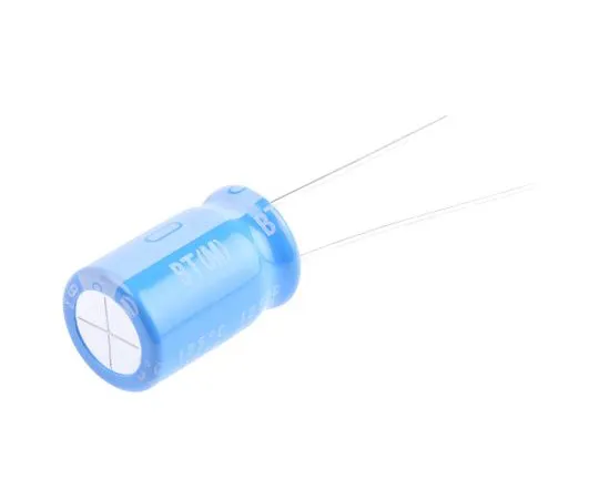 63-5074-19 Nichicon 100μF 63V dc Aluminium Electrolytic Capacitor, Through Hole 10 x 16mm +125°C 10mm 5mm UBT1J101MPD8