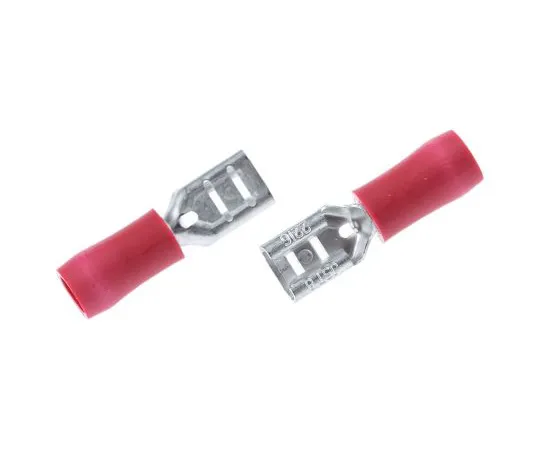 63-4964-71 JST FVDDF Series Red Insulated Crimp Receptacle, 4.75 x 0.8mm, 0.25mm² to 1.65mm², 22AWG to 16AWG FVDDF1.25-187A-8(S)(LF)