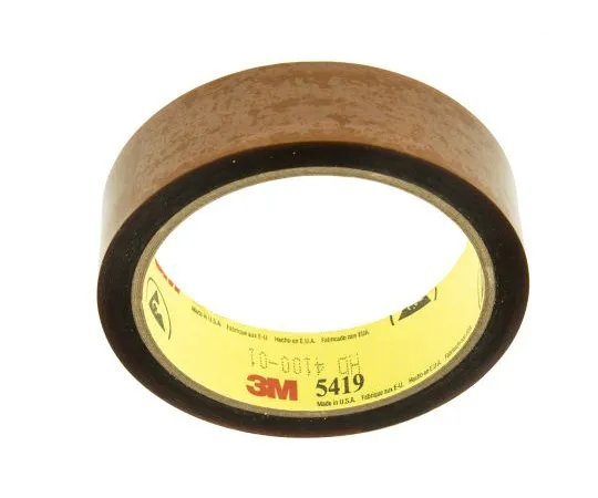 63-5078-43 3M Yellow Electrical Tape, 25mm x 33m 5419 25mm x 33m
