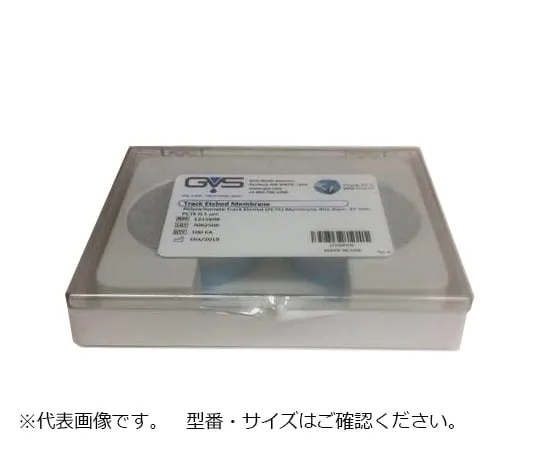 62-3099-46 Polycarbonate Membrane PCTE25mm, 0.01um 1 Box (100 Pieces) 1215321