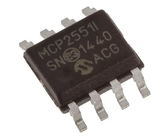 63-5039-66 Microchip MCP2551-I/SN, CAN Transceiver 1Mbps 1-Channel ISO 11898, 8-Pin SOIC MCP2551-I/SN