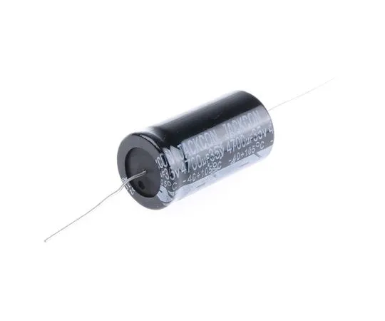 63-4990-54 RS PRO 4700μF 35V dc Aluminium Electrolytic Capacitor, Through Hole 22 (Dia.) x 42mm +105°C 22mm 42mm 707-6717