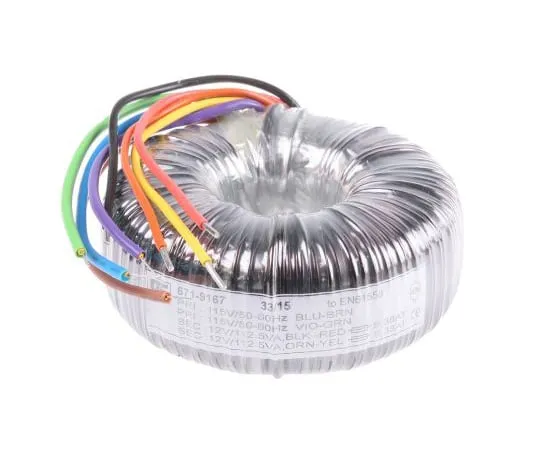 63-4937-70 2 Output Toroidal Transformer, 225VA, 2 x 12V ac 671-9167