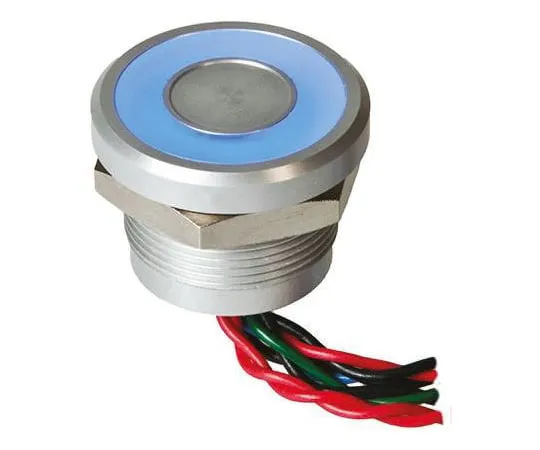 63-4969-81 Illuminated Wire Lead Piezo Switch, , IP68, 200 mA @ 24 V dc, Single Pole Single Throw (SPST), -40 → +75°C PBARZAF0000F3A