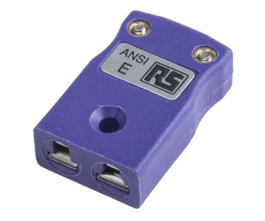 63-5083-61 RS PRO ANSI Miniature In-Line Socket Connector for *** with Type E Thermocouple Type E, Miniature 769-1120