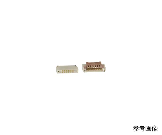63-5087-92 Hirose FH19 0.5mm Pitch 6 Way Right Angle SMT Female FPC Connector, ZIF Bottom Contact FH19C-6S-0.5SH(05)