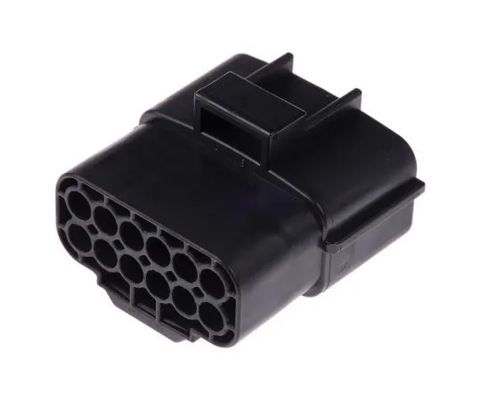 63-5013-81 TE Connectivity Econoseal J Mk II+ Series, 2 Row 12 Way Socket Housing 174663-2