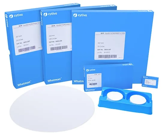 62-6176-25 Glass Fiber Filter Paper (GF/A 240 mm) 1 Pack (100 Sheets) 1820-240