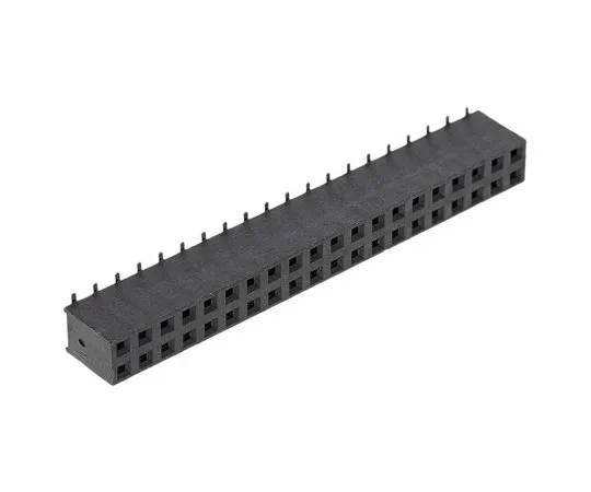 63-4950-99 HARWIN 2.54mm Pitch 40 Way 2 Row Straight PCB Socket, Surface Mount, Solder Termination M20-7872042