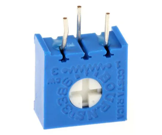 63-4969-45 Bourns 1 Gang Trimmer Cermet Potentiometer, 1kΩ, ±10%, 0.5W, Linear 3386V-1-102LF 3386V-1-102LF