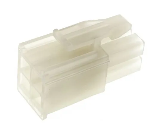 63-4946-22 TE Connectivity Mini-Universal MATE-N-LOK Male Connector Housing, 4.14mm Pitch, 4 Way, 2 Row 172338-1