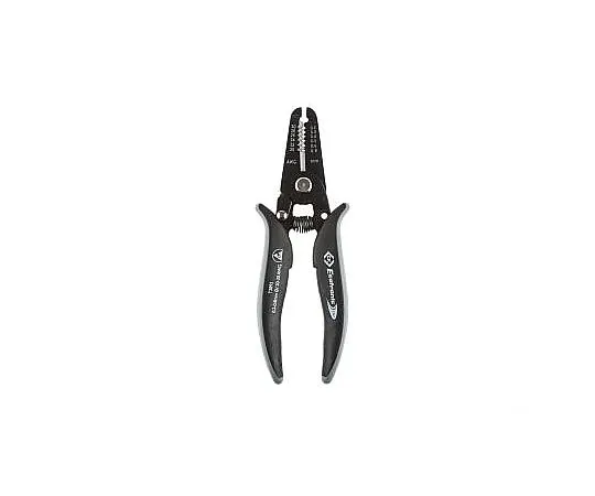 63-5175-05 CK Wire Stripper 0.2, 0.3, 0.4, 0.5, 0.8 mm Stripping Range, 168mm Overall Length T3893