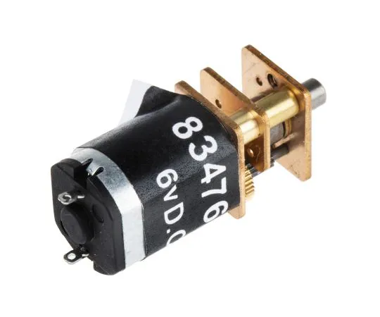63-5141-03 RS PRO, 6 V dc, 73 gcm, Brushed DC Geared Motor, Output Speed 1490 rpm 834-7675