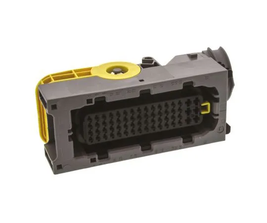 63-5019-87 TE Connectivity AMP MCP LEAVYSEAL Female Connector Housing, 4 mm, 5 mm Pitch, 62 Way, 7 Row Right Angle 2-1418883-1