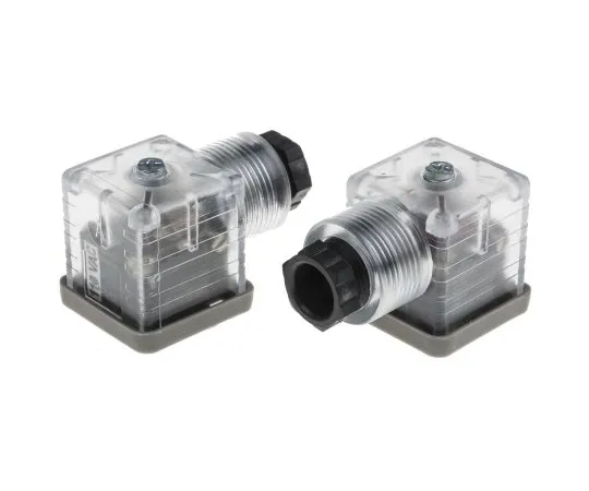 63-5125-36 RS PRO 3P+E DIN 43650 A, Female Solenoid Valve Connector, 110 V ac Voltage 811-8332