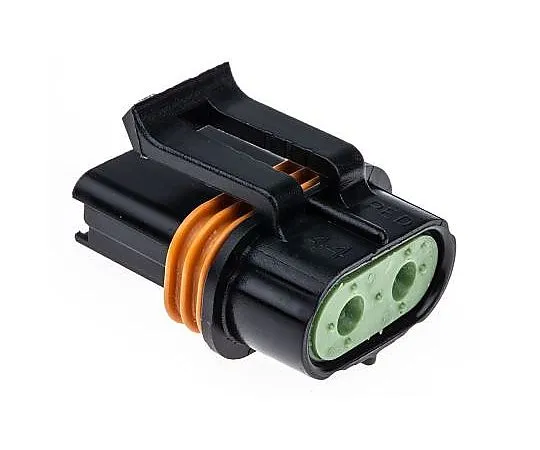 63-5165-35 Delphi Metri-Pack 630 Series, 1 Row 2 Way Cable Mount Socket Connector, with Crimp Termination Method 12033769