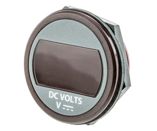 63-5123-75 Murata Power Solutions Digital Voltmeter DC, LED Display 4-Digits ±0.06 V, ±0.4 V, 30.73 Dia. mm DMR20-10-DCM-R-C