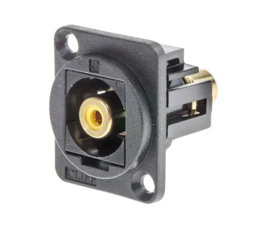 63-5167-56 RS PRO Black Panel Mount RCA Socket 898-7621