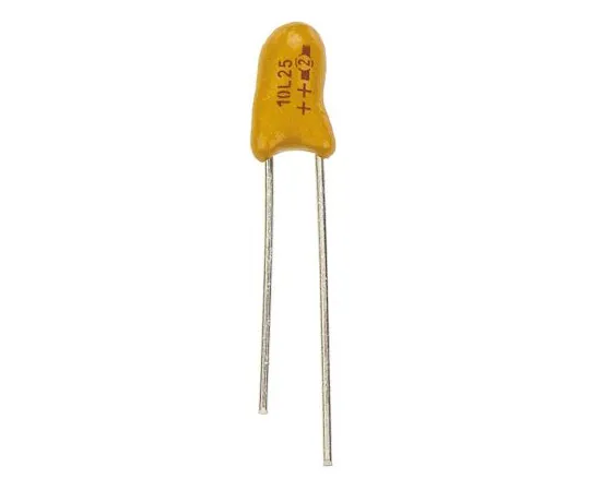 63-4959-50 Vishay Tantalum Capacitor 10μF 25V dc MnO2 Solid ±20% Tolerance 489D Series 489D106X0025D1VE3
