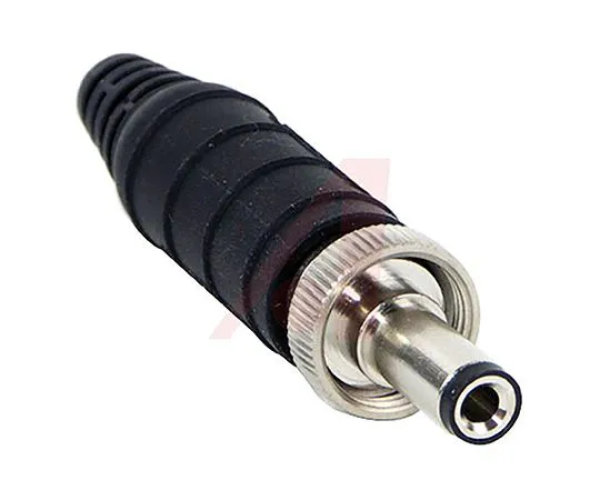 63-5160-08 Switchcraft 761KS, DC Power Plug Rated At 5A, Cable Mount, length 57.1mm, Tin Plate, IP68 761KS12