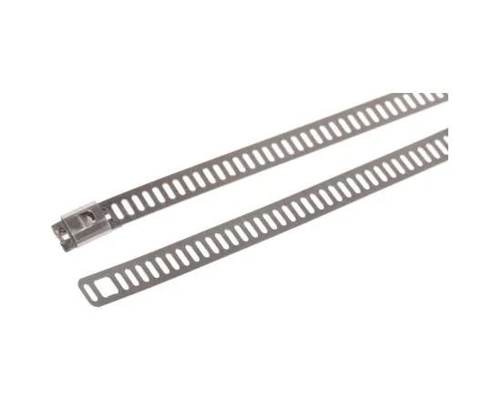 63-6550-90 RS PRO Metallic 316 Stainless Steel Ladder Cable Tie, 300mm x 7 mm 121-624