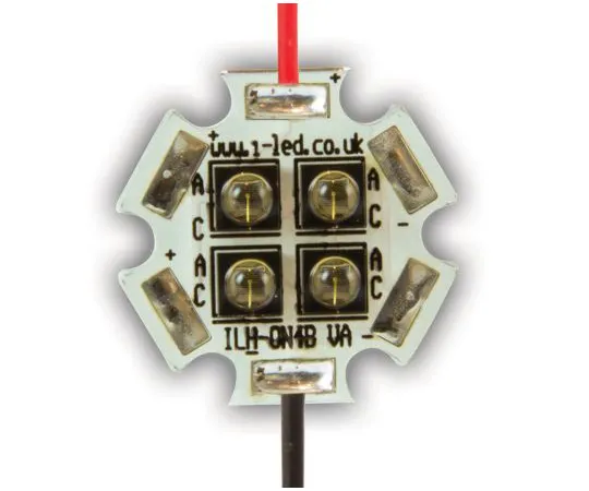 63-5160-38 ILH-IO04-85SL-SC211-WIR200. ILS, OSLON Black PowerStar 850nm IR LED, PCB ILH-IO04-85SL-SC211-WIR200.