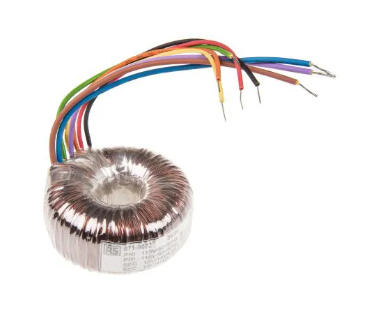 63-4937-47 2 Output Toroidal Transformer, 30VA, 2 x 15V ac 671-9072