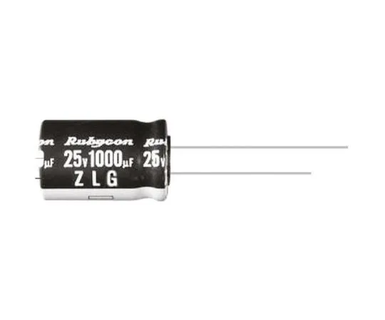 63-4984-72 Rubycon 680μF 25V dc Aluminium Electrolytic Capacitor, Through Hole 10 (Dia.) x 20mm +105°C 10mm 5mm 25ZL680MEFC10X20