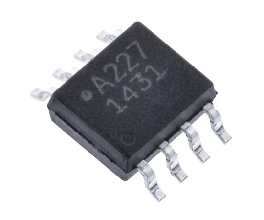 63-4972-41 Broadcom, ACPL-227-500E DC Input Transistor Output Dual Optocoupler, Surface Mount, 8-Pin SOIC ACPL-227-500E