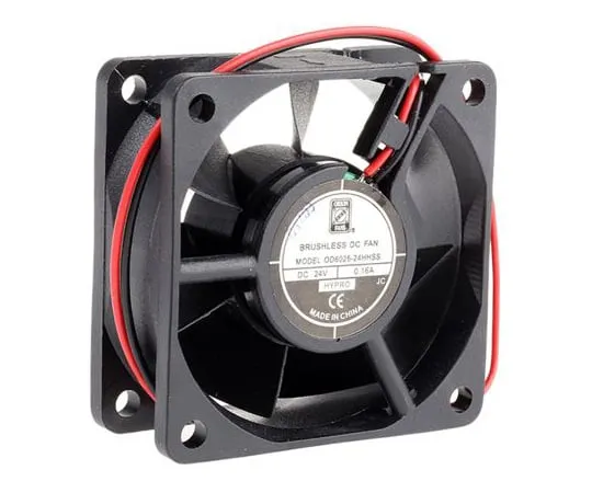 63-5104-23 RS PRO Axial Fan, 60 x 60 x 25mm, 28cfm, 3.9W, 24 V dc 789-7864