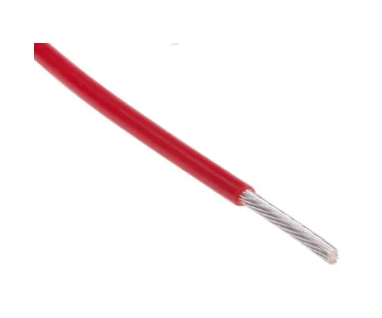 63-5141-90 RS PRO PTFE Equipment Wire 0.22 mm² CSA, Red 25m Reel 841-7342
