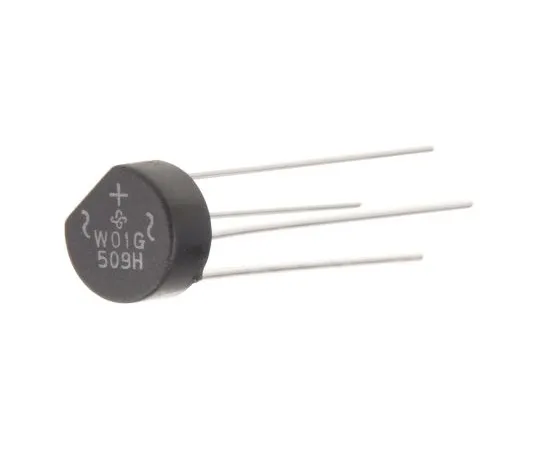 63-4979-93 Vishay W01G-E4/51, Bridge Rectifier, 1.5A 100V, 4-Pin WOG W01G-E4/51