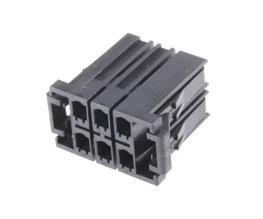 63-5019-37 TE Connectivity Dynamic 3000 Female Connector Housing, 5.08mm Pitch, 6 Way, 2 Row 1-178129-6
