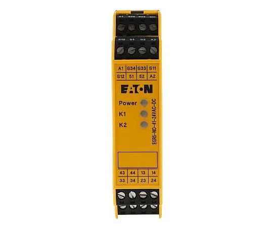 63-5126-95 Eaton ESR5 Safety Relay Single Channel With 4 Safety Contacts 118701 & ESR5-NO-41-24VAC-DC