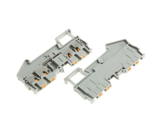63-4964-08 Phoenix Contact, PT 2.5-QUATTRO Series , 800 V Feed Through Terminal Block, Push In Termination 3209578