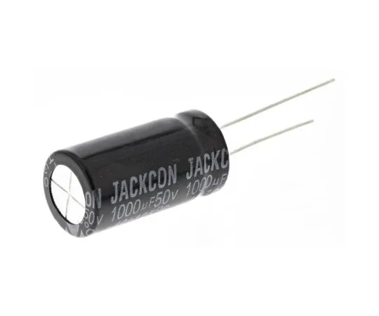 63-4998-51 RS PRO 1000μF 50V dc Aluminium Electrolytic Capacitor, Through Hole 13 (Dia.) x 26mm +105°C 13mm 5mm 26mm 711-1497