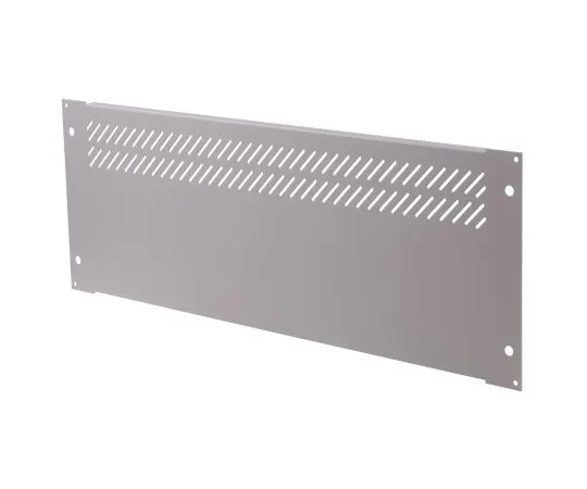 63-6570-76 Rear Panel, 4U, 84HP, Ventilated, Grey, Steel 179-106