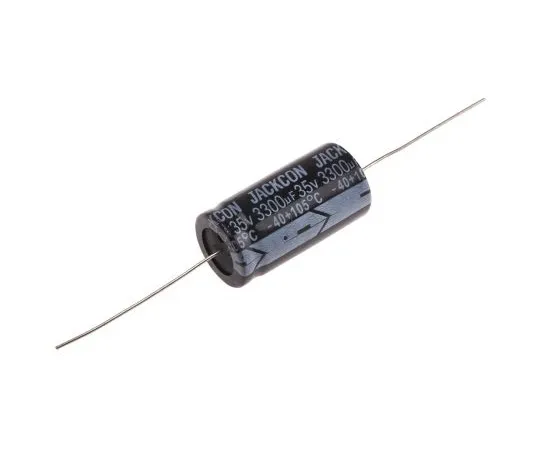 63-4990-52 RS PRO 3300μF 35V dc Aluminium Electrolytic Capacitor, Through Hole 18 (Dia.) x 36mm +105°C 18mm 36mm 707-6697
