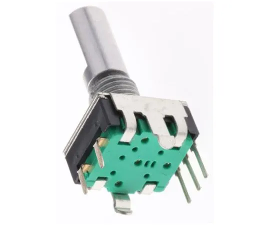 63-5038-20 Bourns 24 Pulse Incremental Mechanical Rotary Encoder with a 6 mm Flat Shaft (Not Indexed), Through Hole PEC11R-4220F-S0024