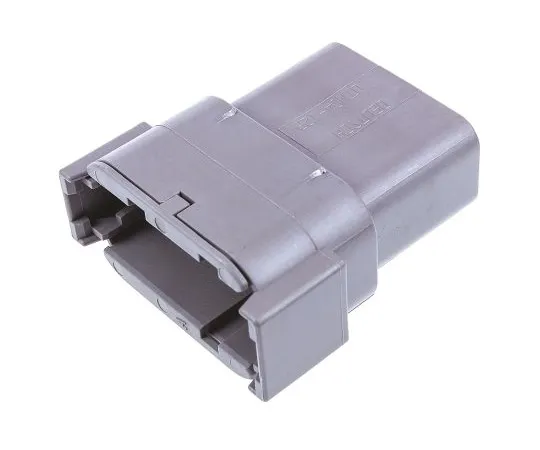 63-5025-42 Deutsch DTM Series, 2 Row 12 Way Socket Connector, with Crimp Termination Method DTM0412PA