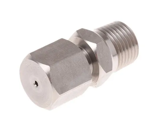 63-5118-22 RS PRO Stainless Steel Compression Fitting for *** with Thermocouple With 1mm Probe Diameter, 1/8 BSPT 804-7984